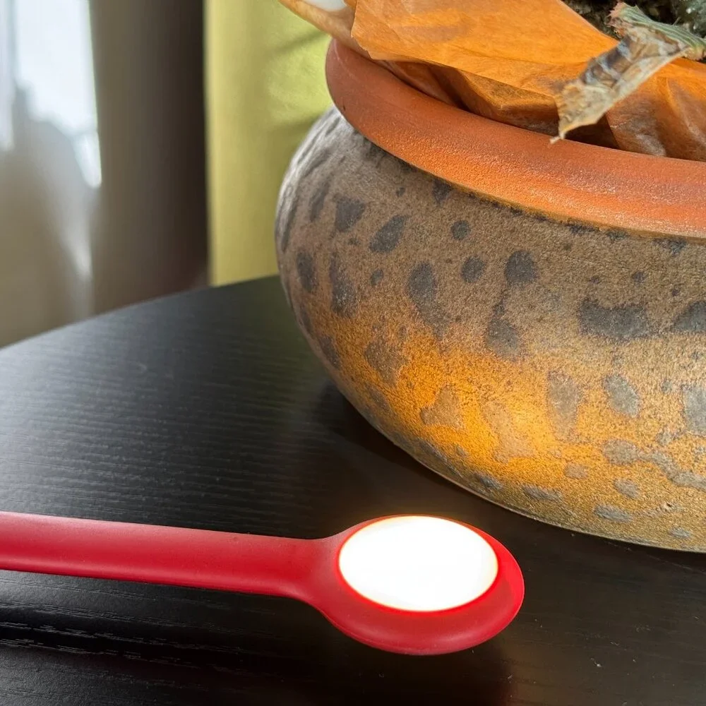 IKEA HÖSTULOTA LED USB-C Lamp, Red, 506.128.42